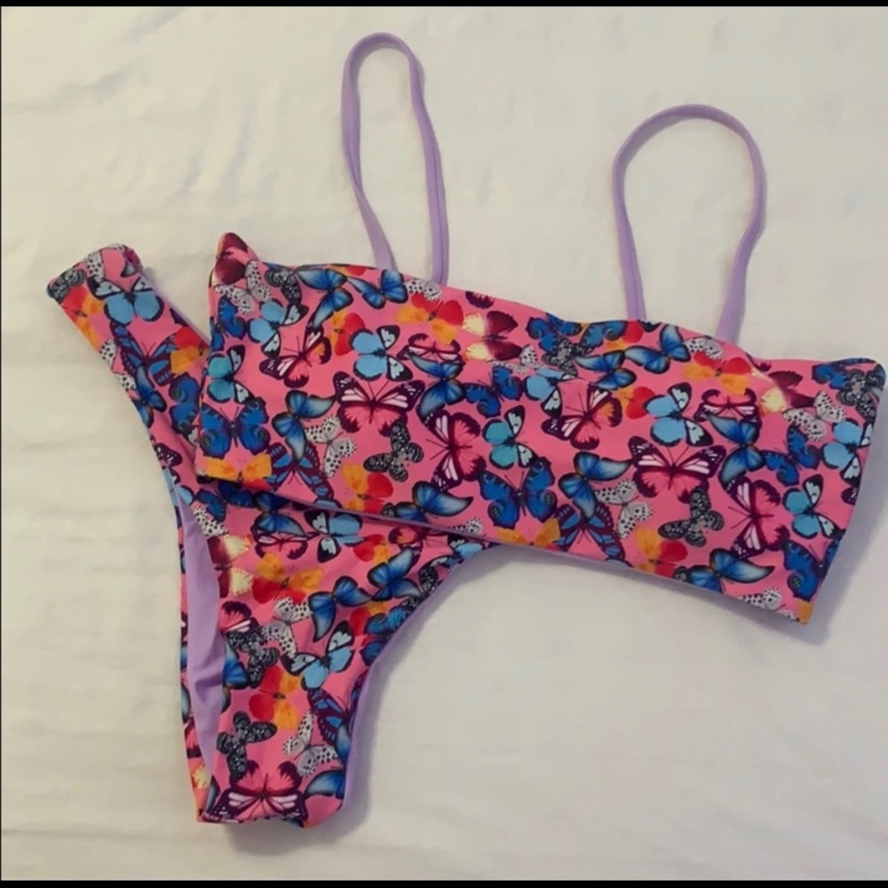 high cut butterfly bikini 🦋